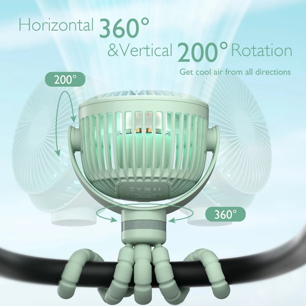 Momcozy Portable Stroller Fan 8000mAh