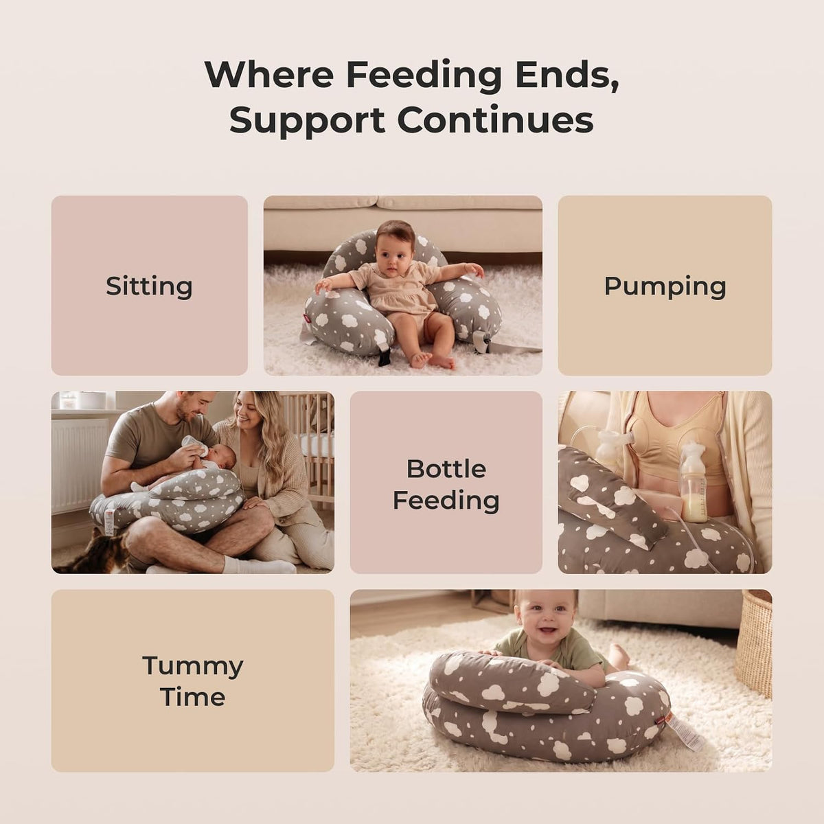 Momcozy Original Nursing Pillow for Breastfeeding